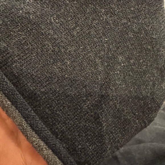 RAG & BONE Merino Wool Linen Cotton Sweater Loose Fit Black Grey Size Large - Picture 6 of 8